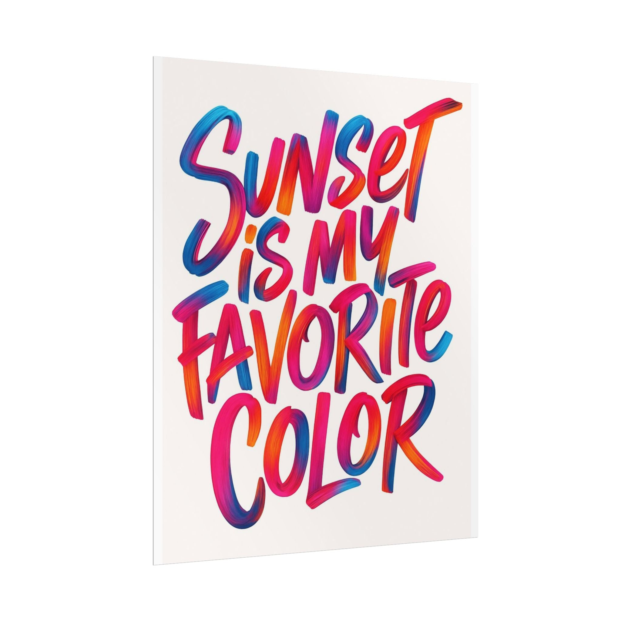 Sunset Poster
