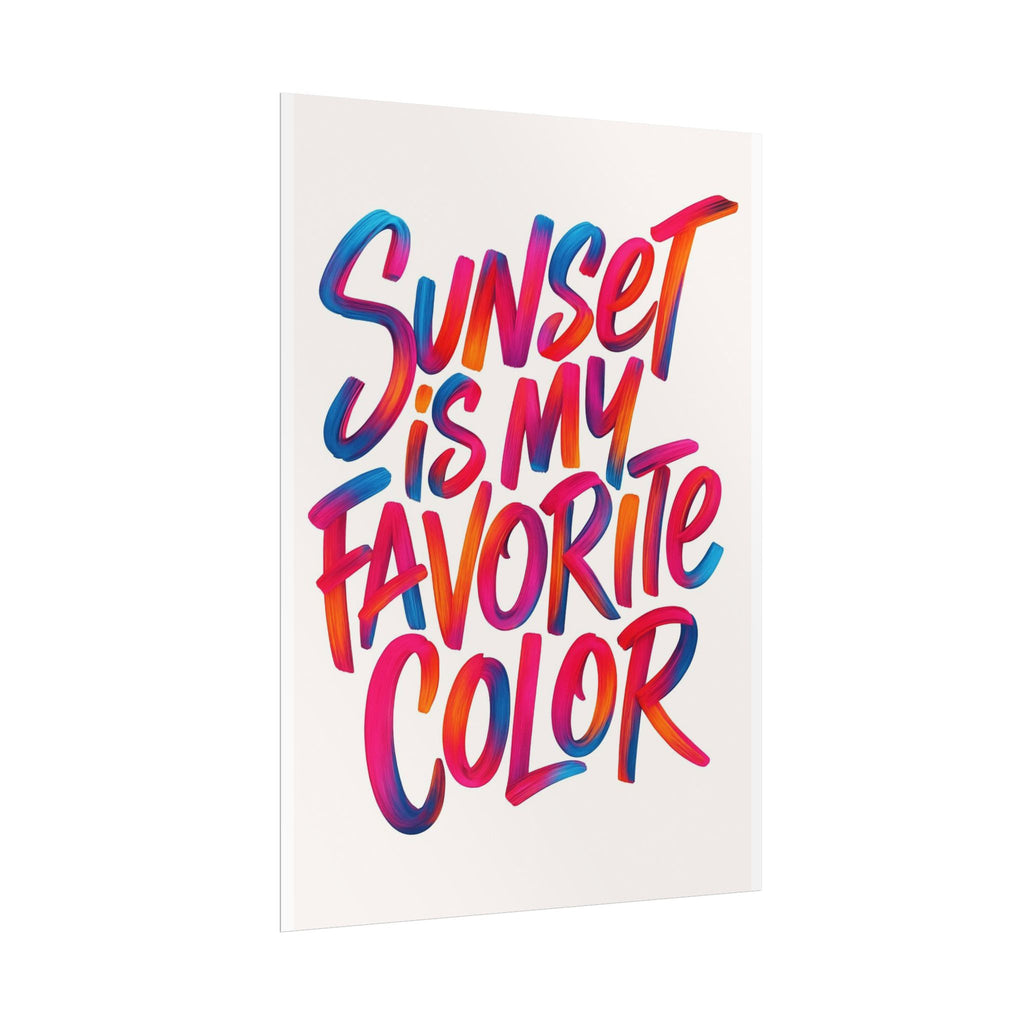 Sunset Poster