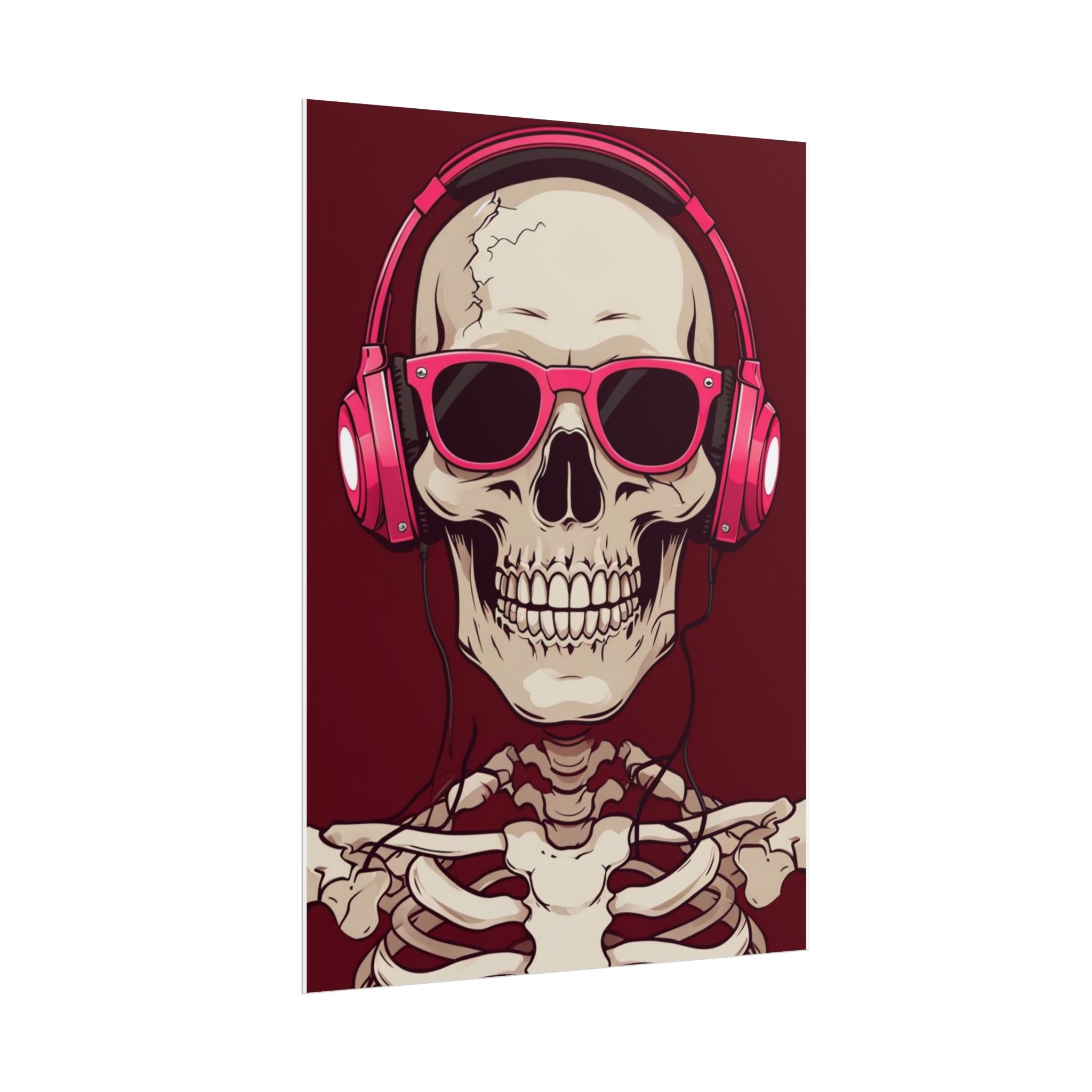 Skeleton music Poster