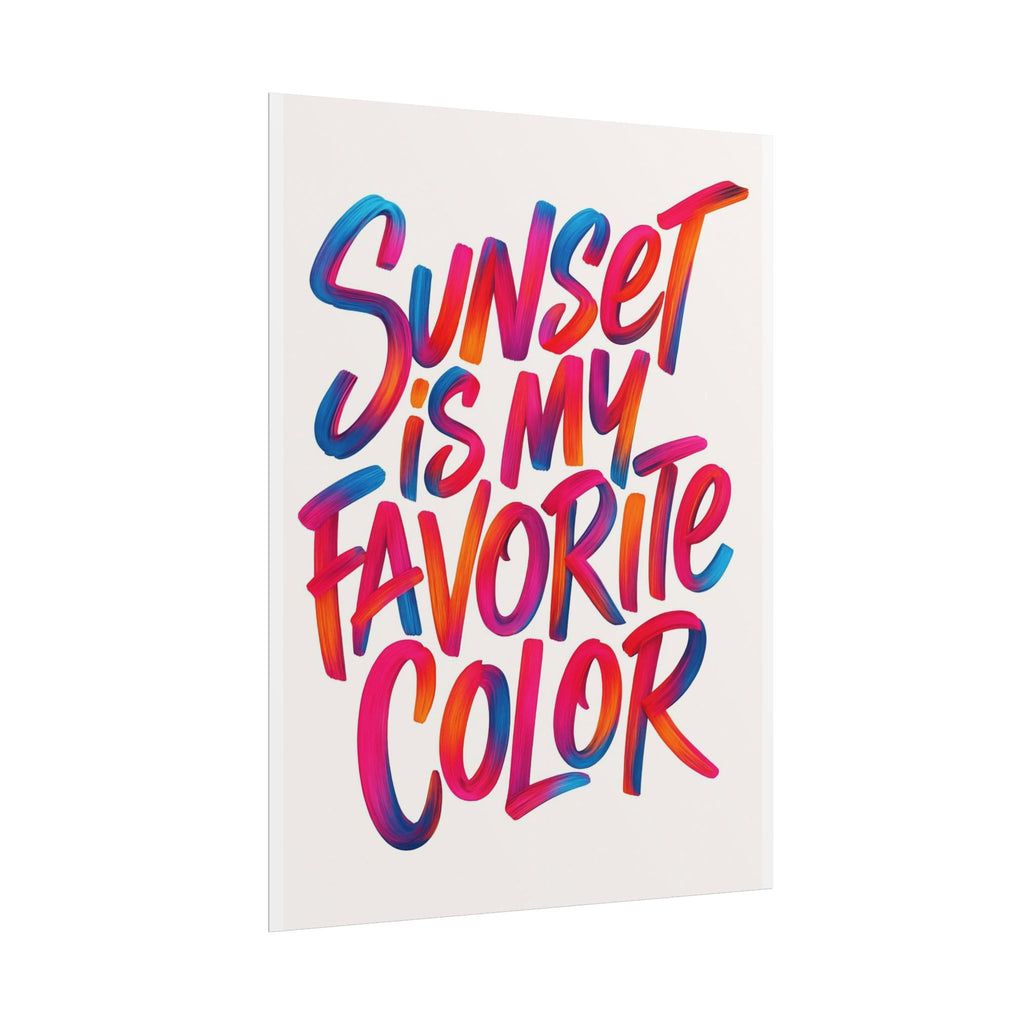 Sunset Poster