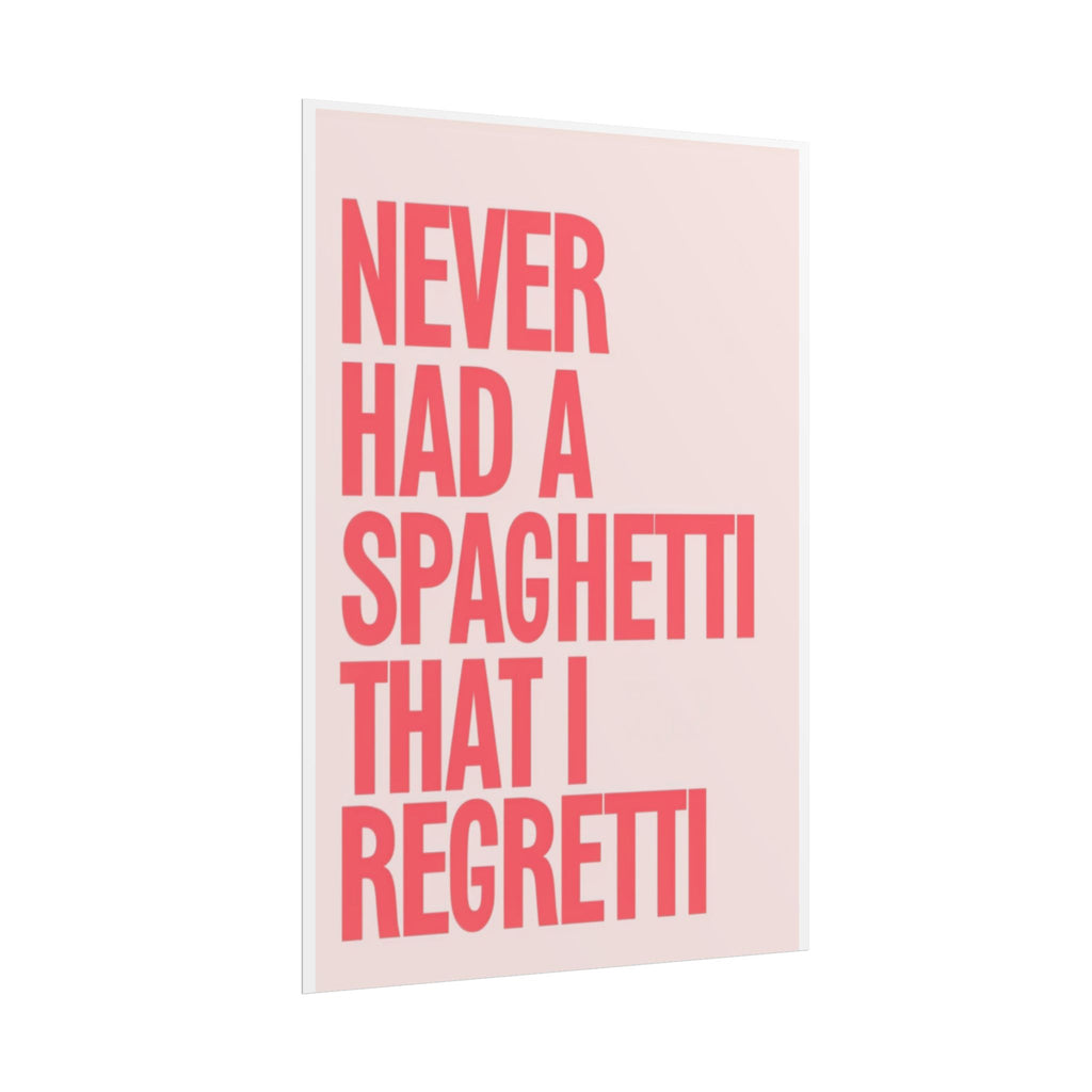 Spaghetti Poster