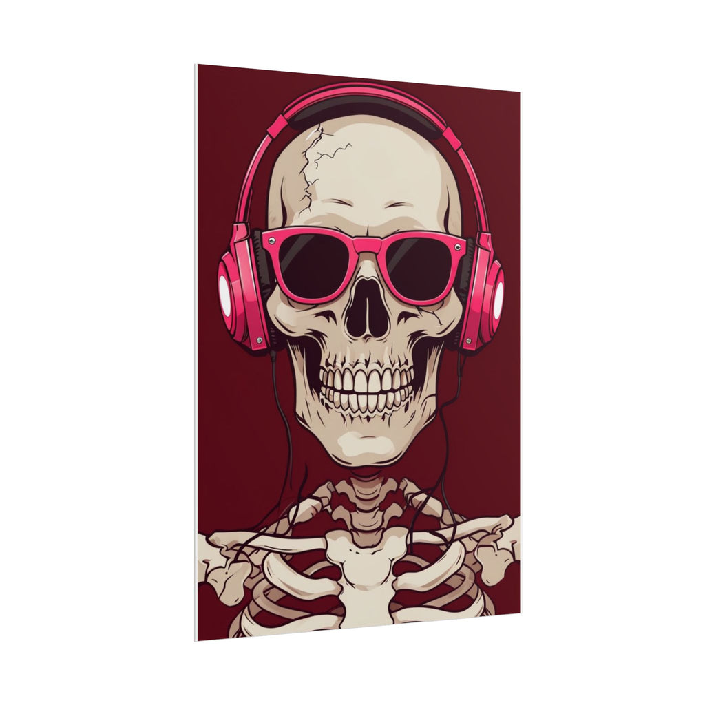 Skeleton music Poster