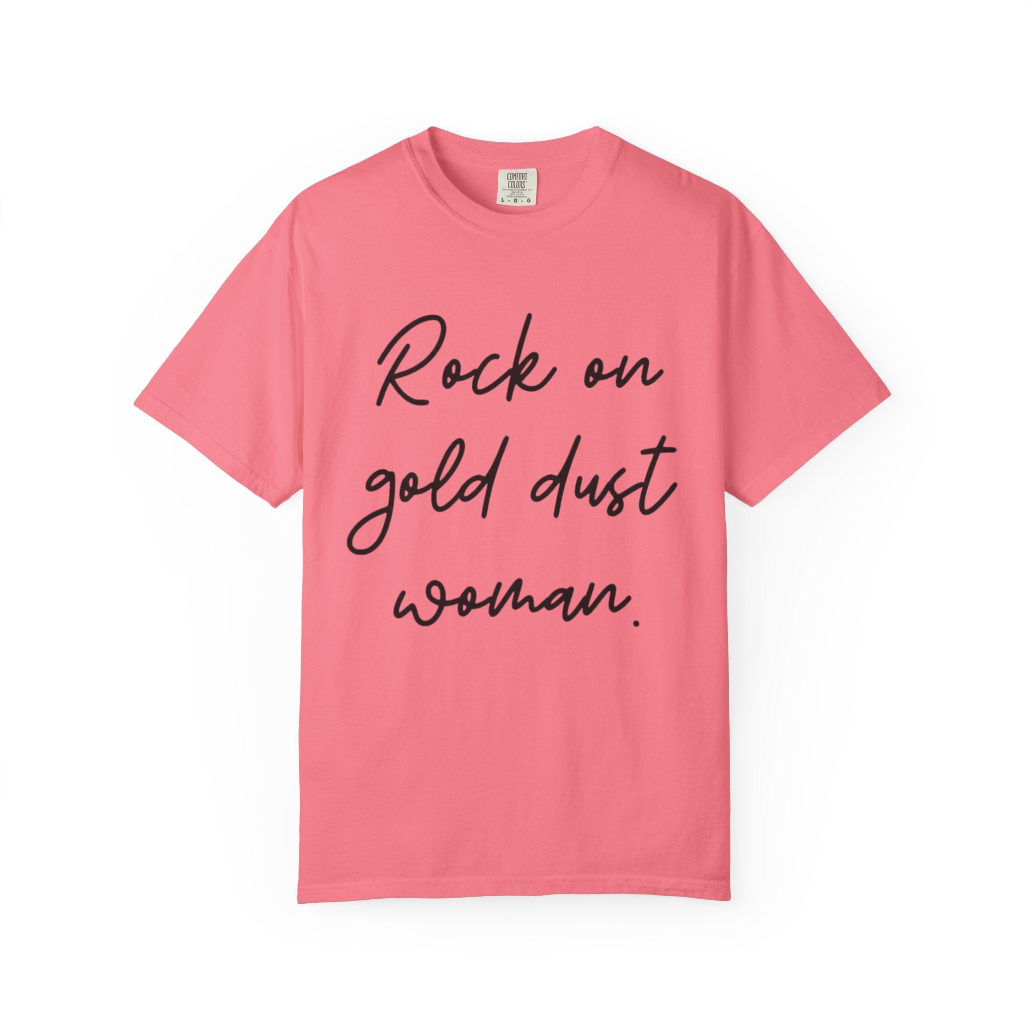 rock on gold dust woman