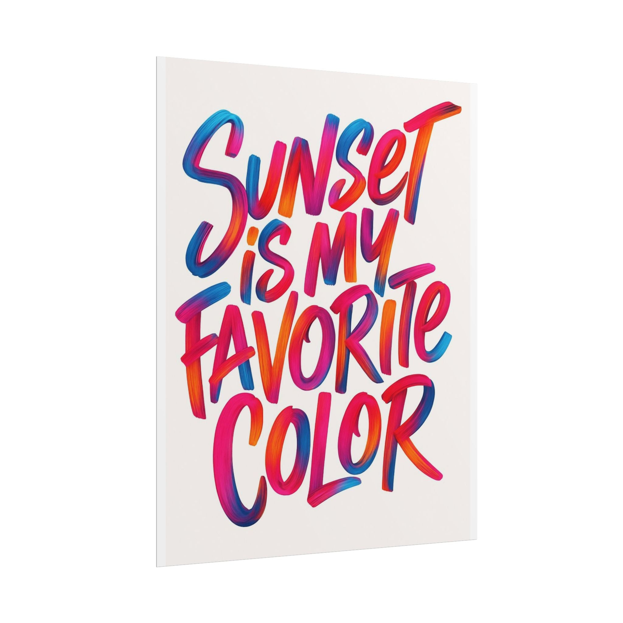 Sunset Poster