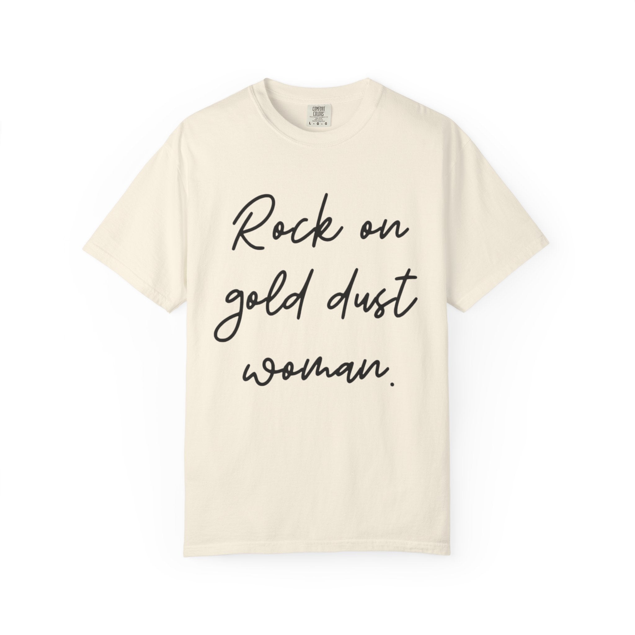 rock on gold dust woman