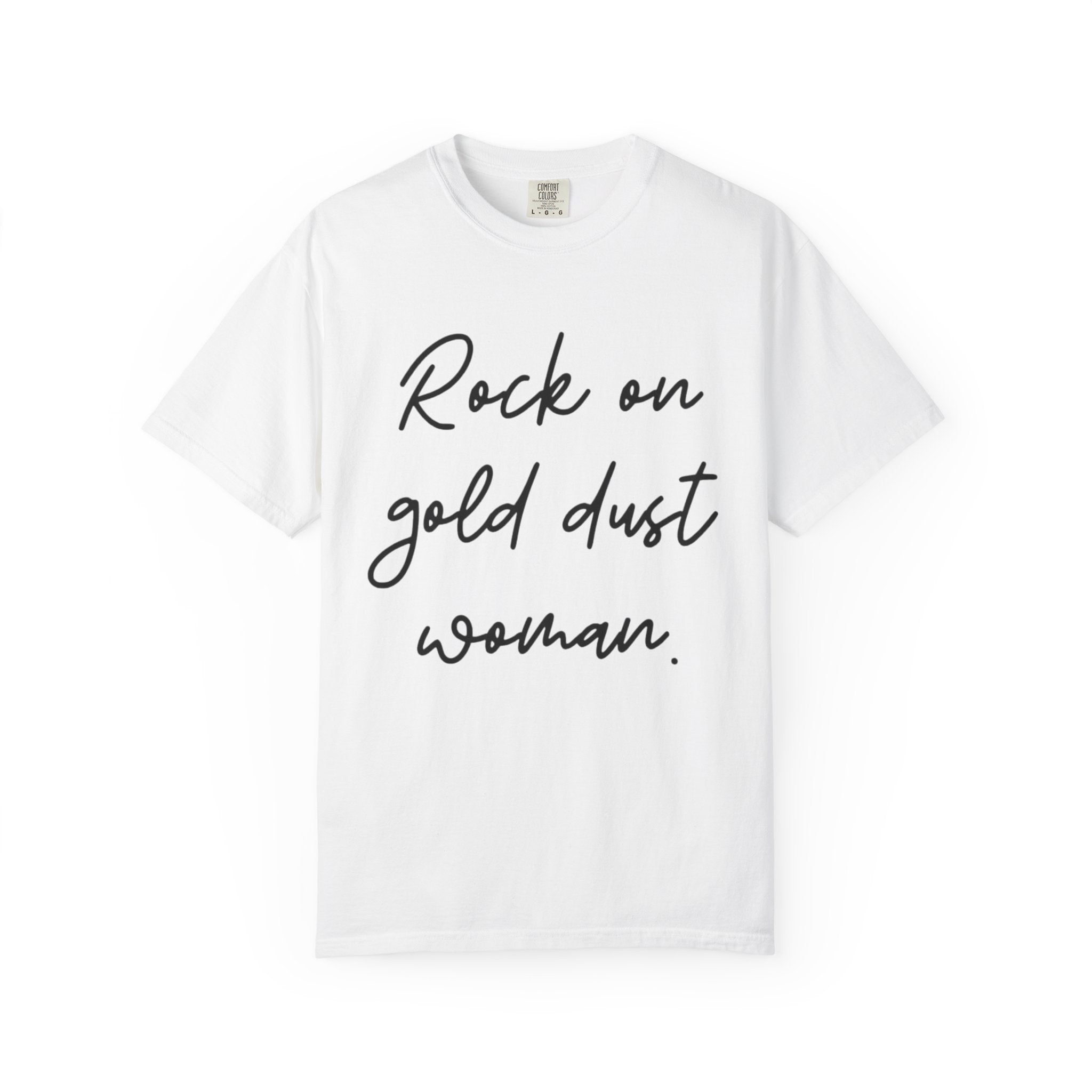 rock on gold dust woman