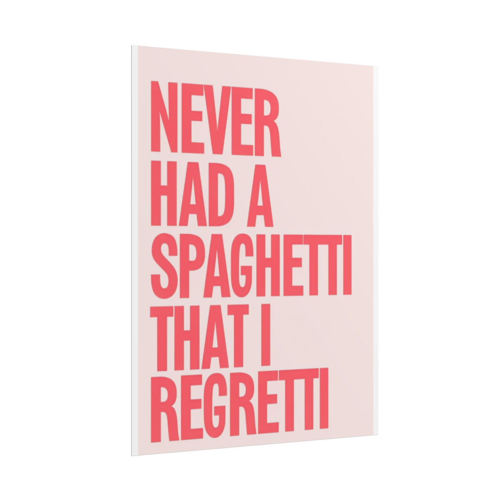Spaghetti Poster