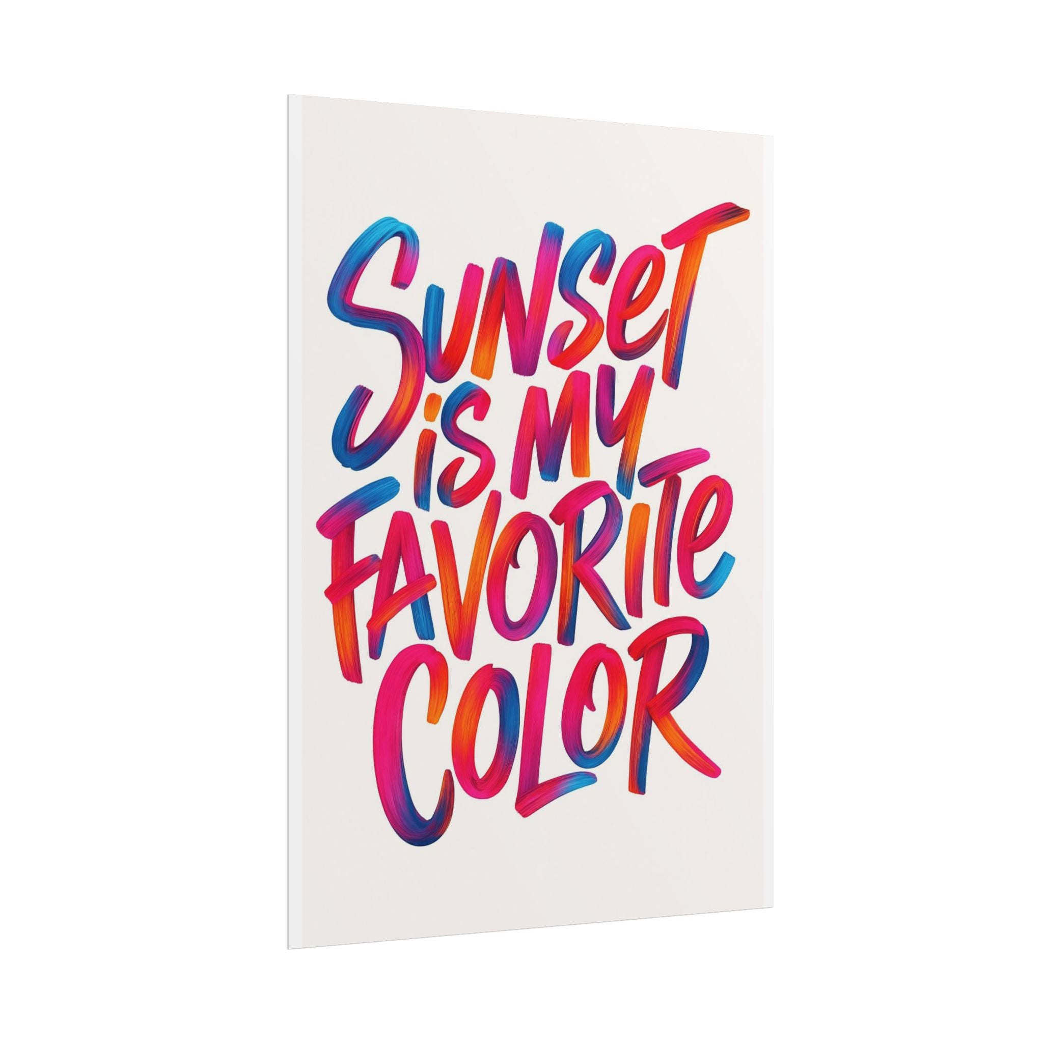 Sunset Poster